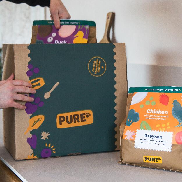 Dog food subscription